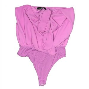pink blue blush bodysuit